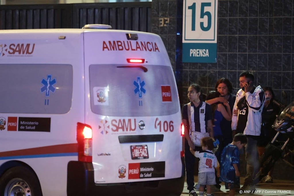 Dode en tientallen gewonden door incident in stadion Lima