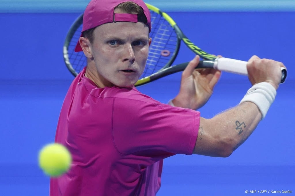 Tennisser De Jong verliest in kwalificaties Monte Carlo