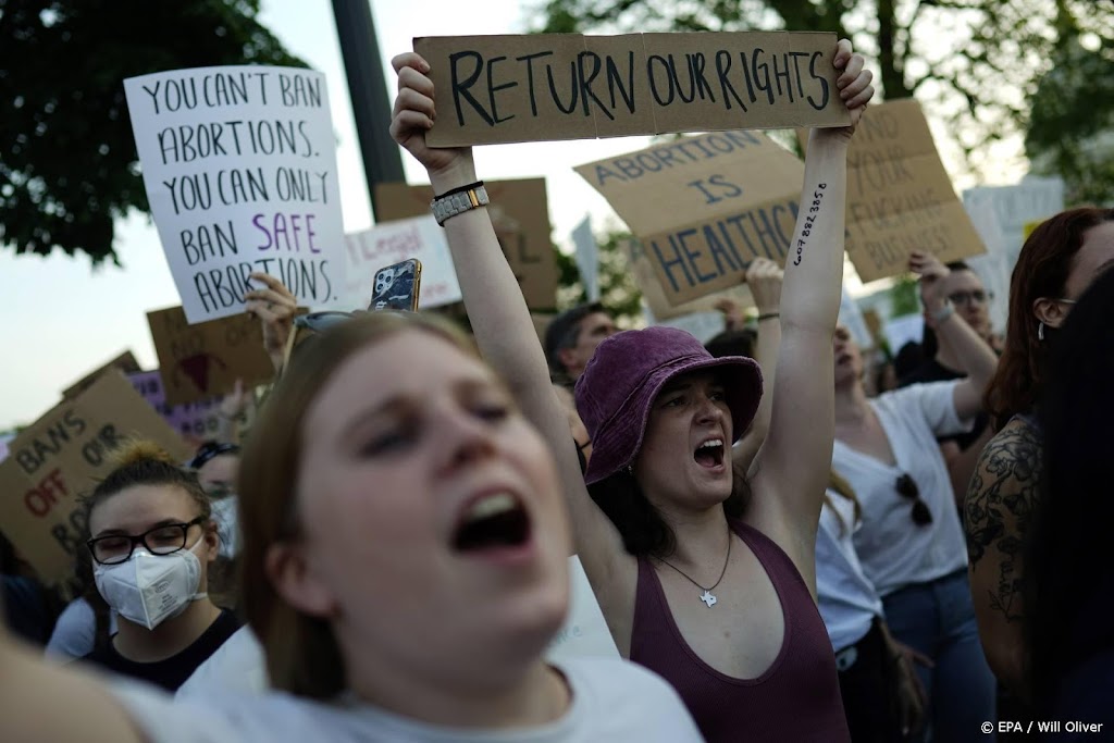 Duizenden Amerikanen protesteren voor recht op abortus