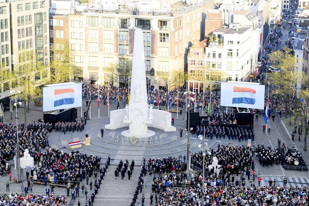 Nationale Herdenking op de Dam ordelijk verlopen