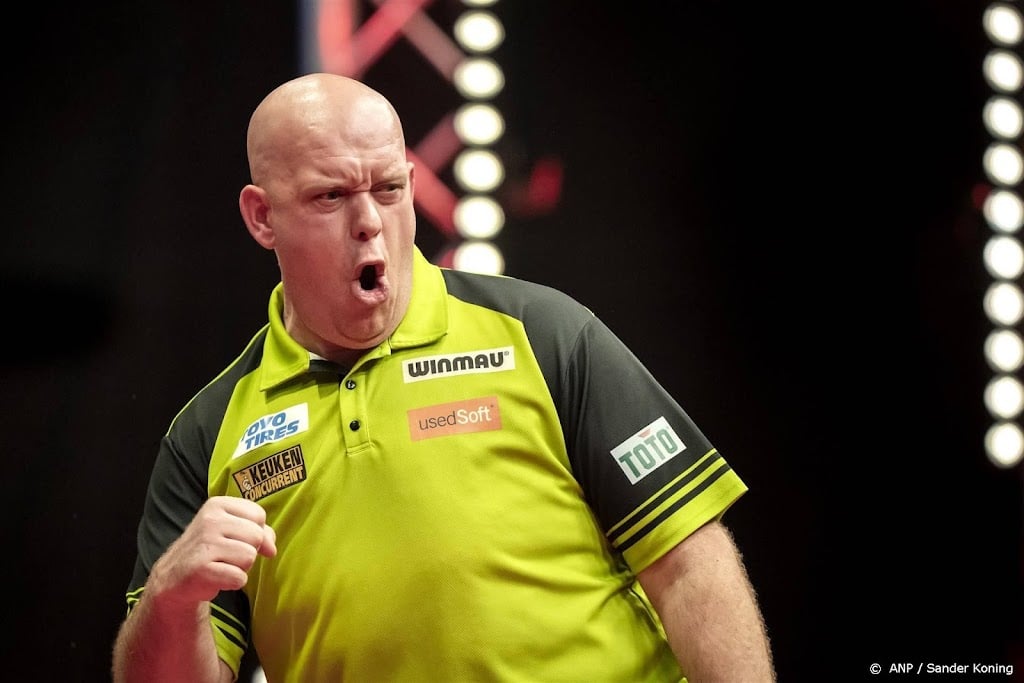 Van Gerwen naar halve finales in Manchester na zege op Price 