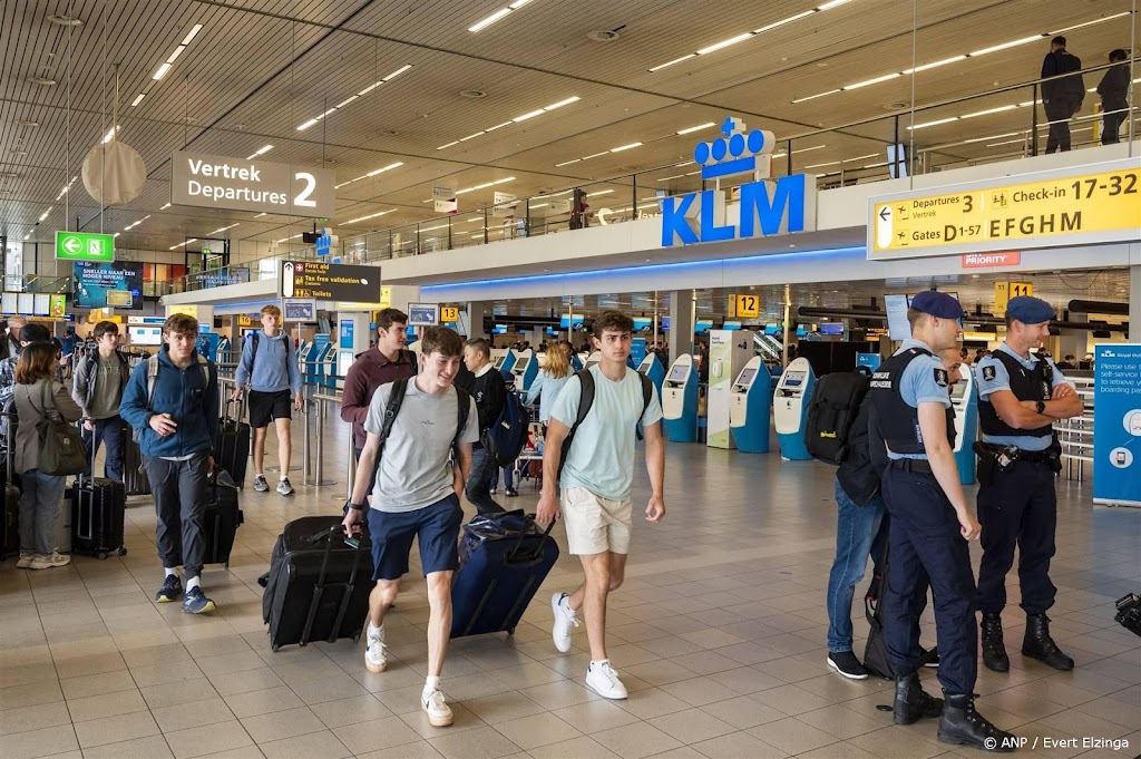 Schiphol verwacht weer druk, maar beheersbaar vakantieweekend