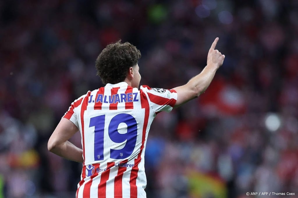 Atlético Madrid rekent op spits Álvarez voor uitduel met Arsenal