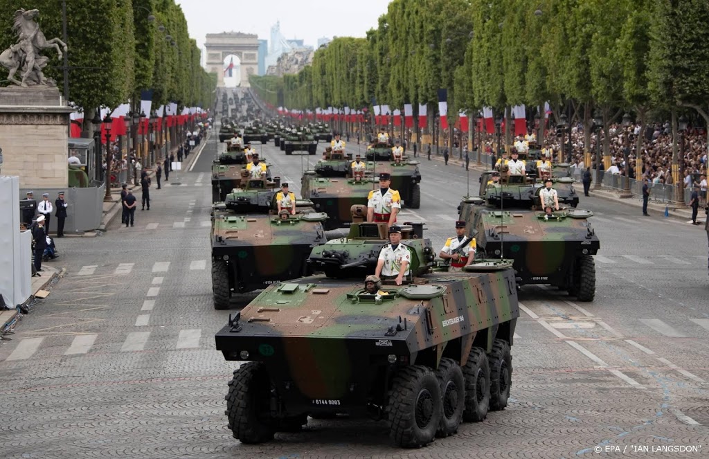 Franse regering schrapt parade op 14 juli wegens corona