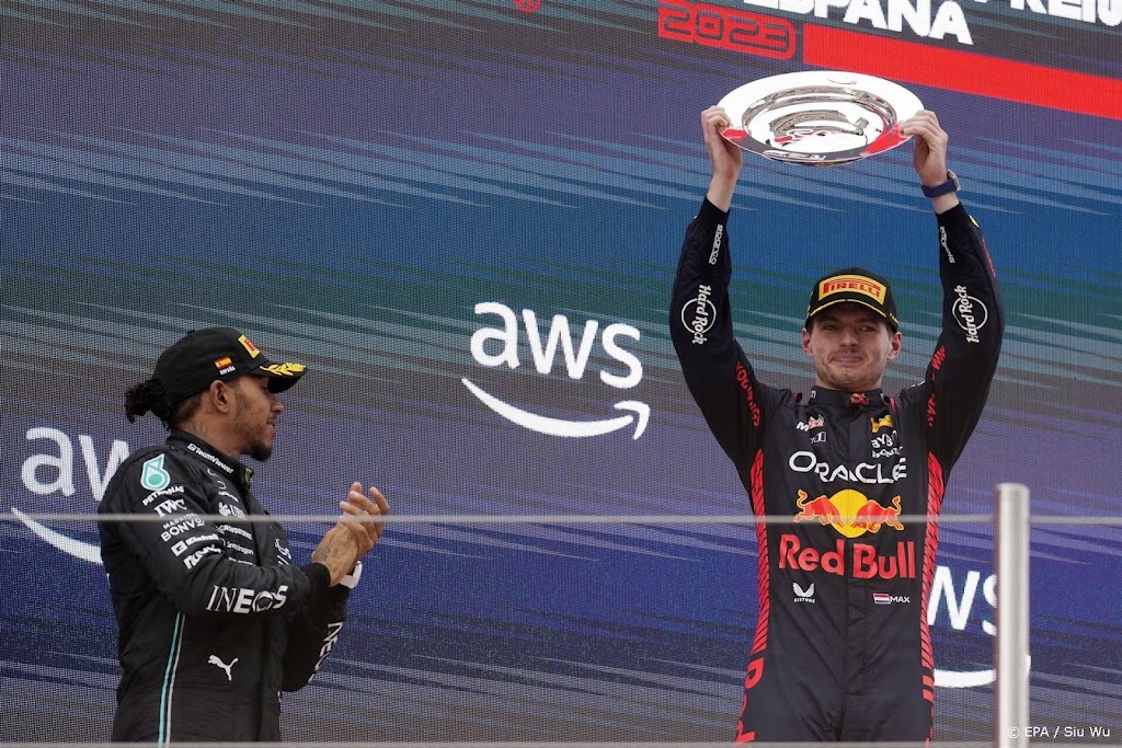 Verstappen bijna gelijk met Senna door 40e zege in Formule 1