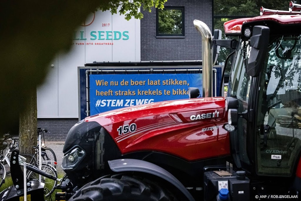 Eerste Nederlandse boeren onderweg naar België