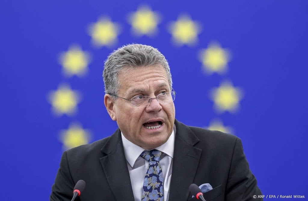 Šefčovič meldt productief overleg met handelsvertegenwoordiger VS