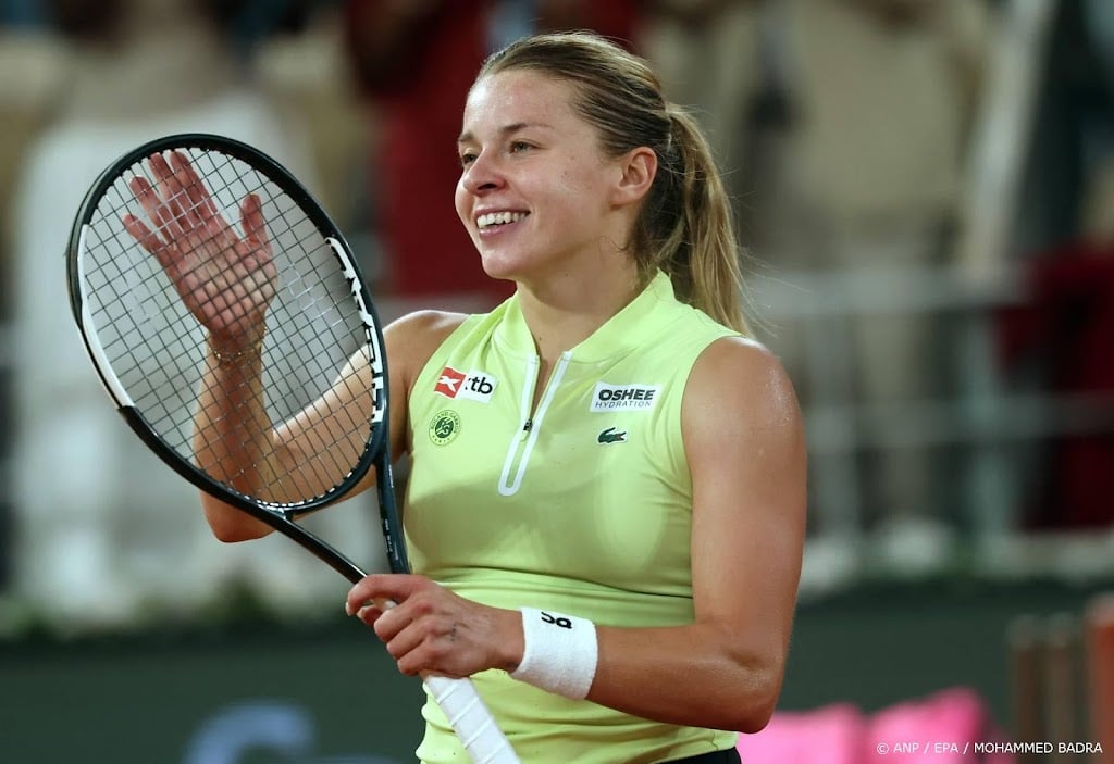 Qualifier Chwalińska stunt weer en bereikt finale Roland Garros