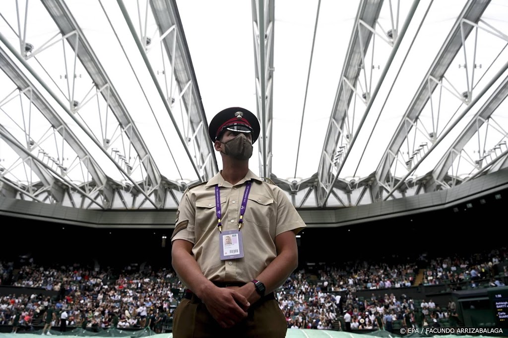 Wimbledon vanaf kwartfinales voor volle tribunes