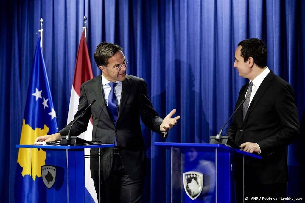 Rutte wil dat Kosovo en Servië nu aan de slag gaan met EU-plan