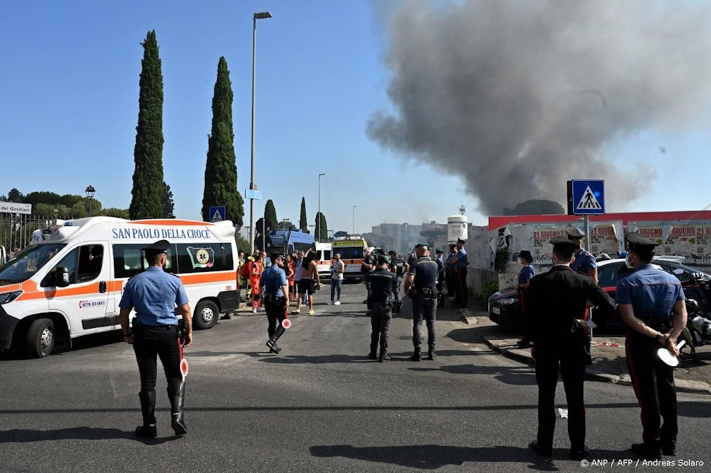 Meerdere gewonden bij grote explosie in Rome