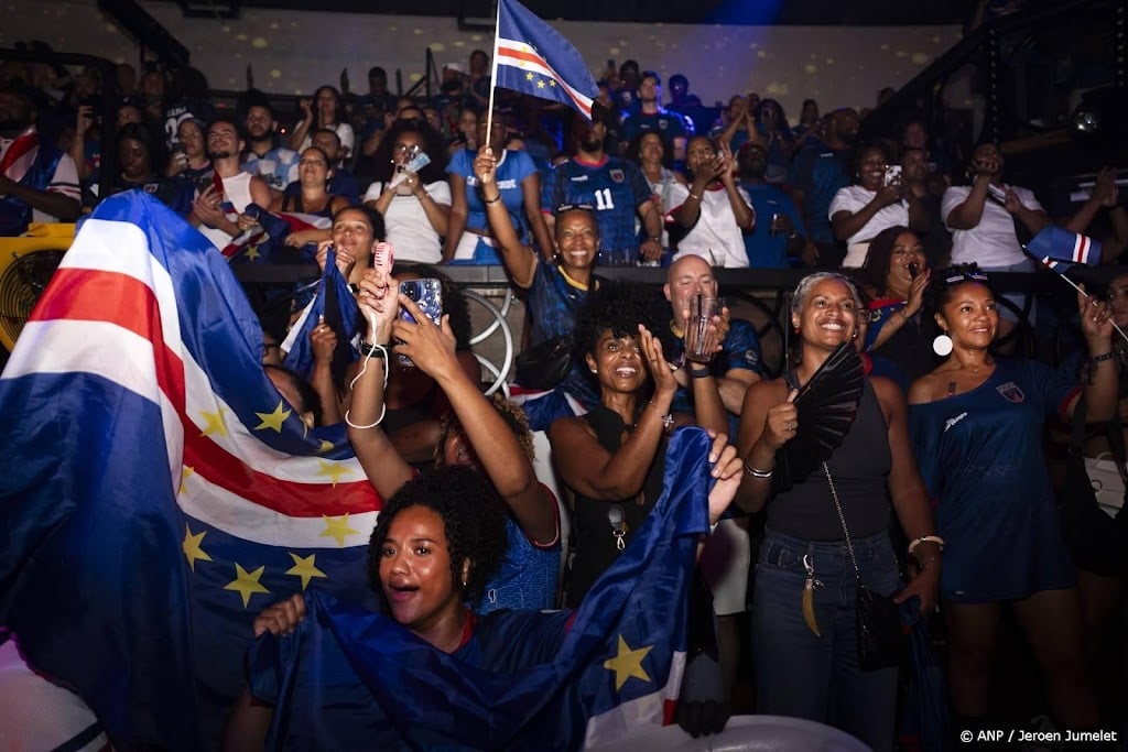Kaapverdische voetbalfans vierden feest ondanks uitschakeling WK