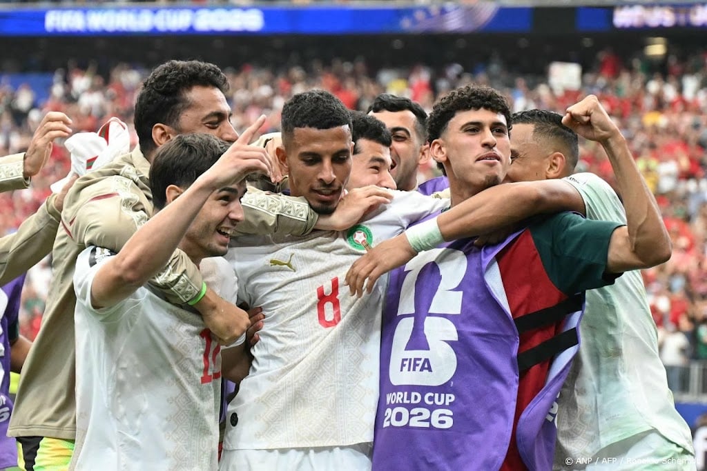 Ounahi helpt Marokko met twee doelpunten naar kwartfinales WK