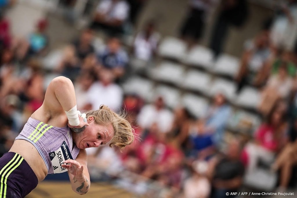 Kogelstootster Schilder tweede bij Diamond League in Eugene