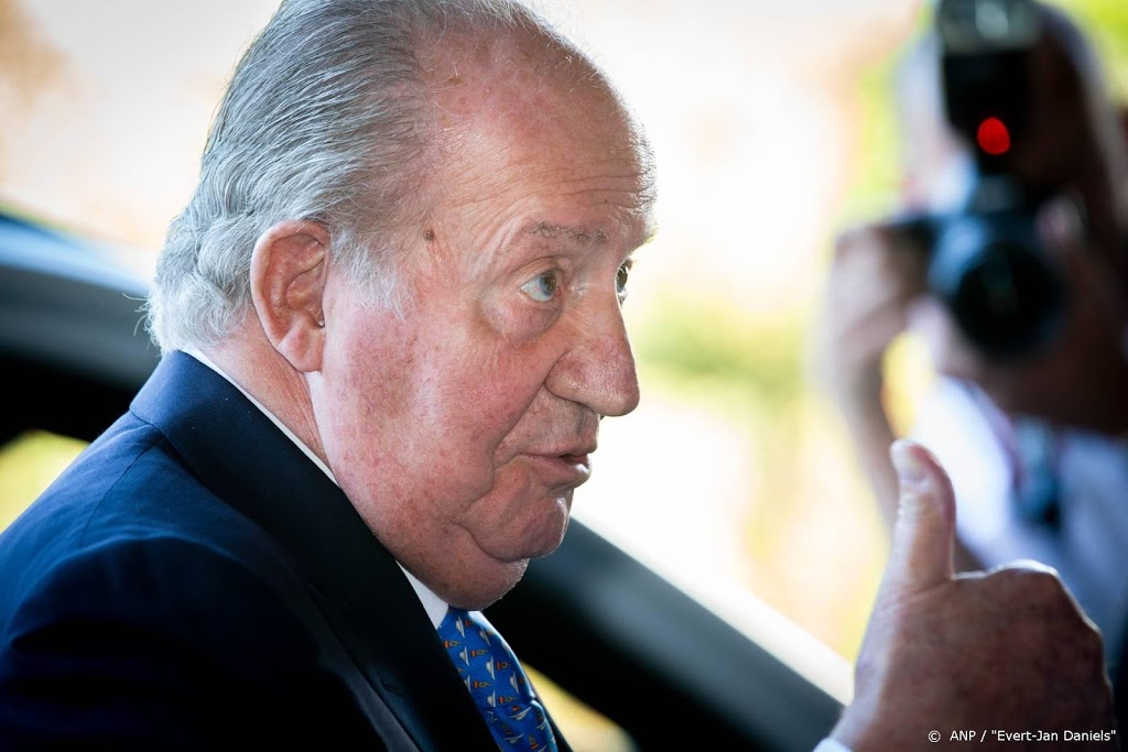 'Spaanse koning Juan Carlos in Portugal'