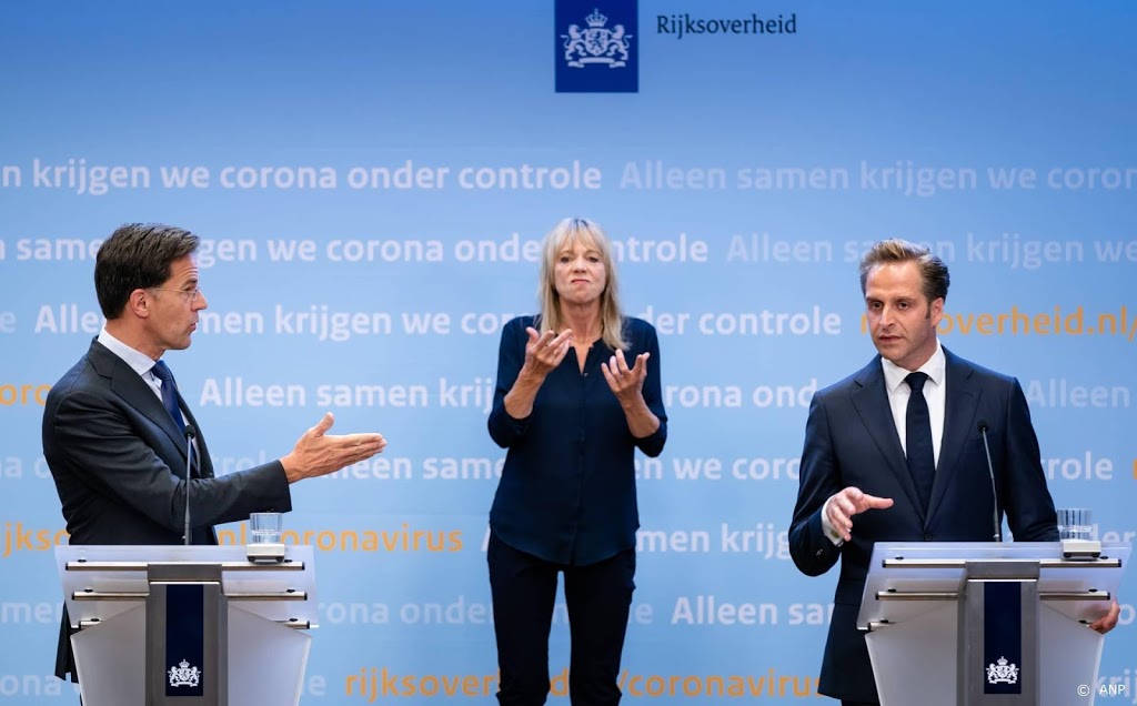 Donderdag persconferentie Rutte en De Jonge over corona