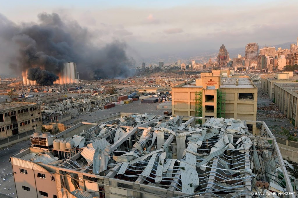 Medewerkers Nederlandse ambassade Beiroet gewond door explosie
