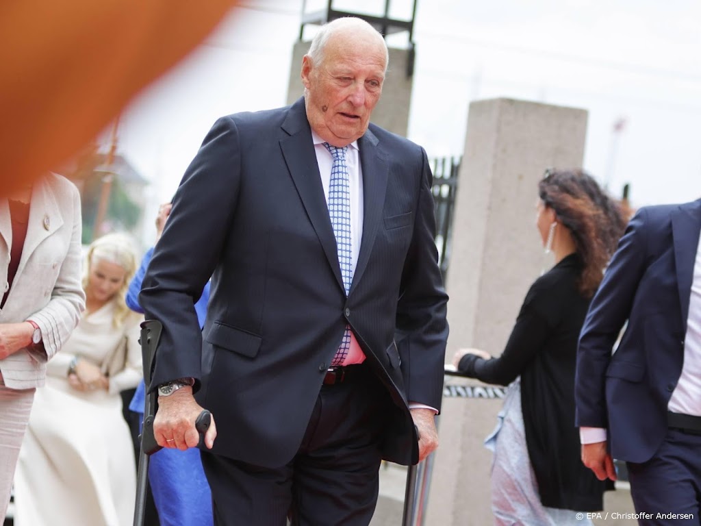 Noorse koning Harald opgenomen in het ziekenhuis