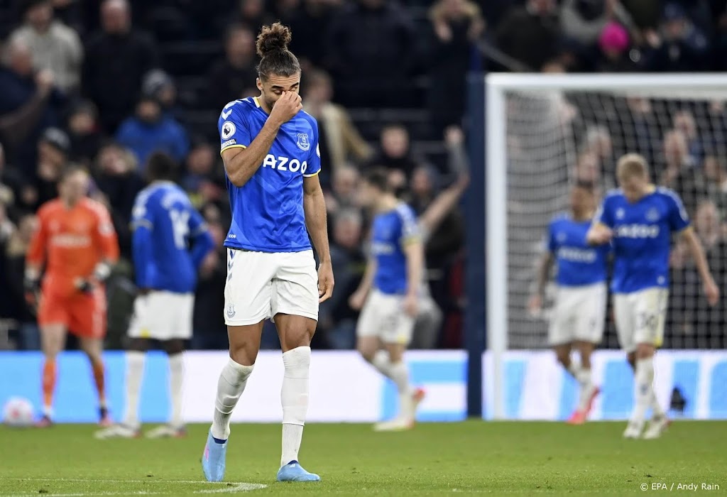 Everton zes weken zonder Engelse international Calvert-Lewin