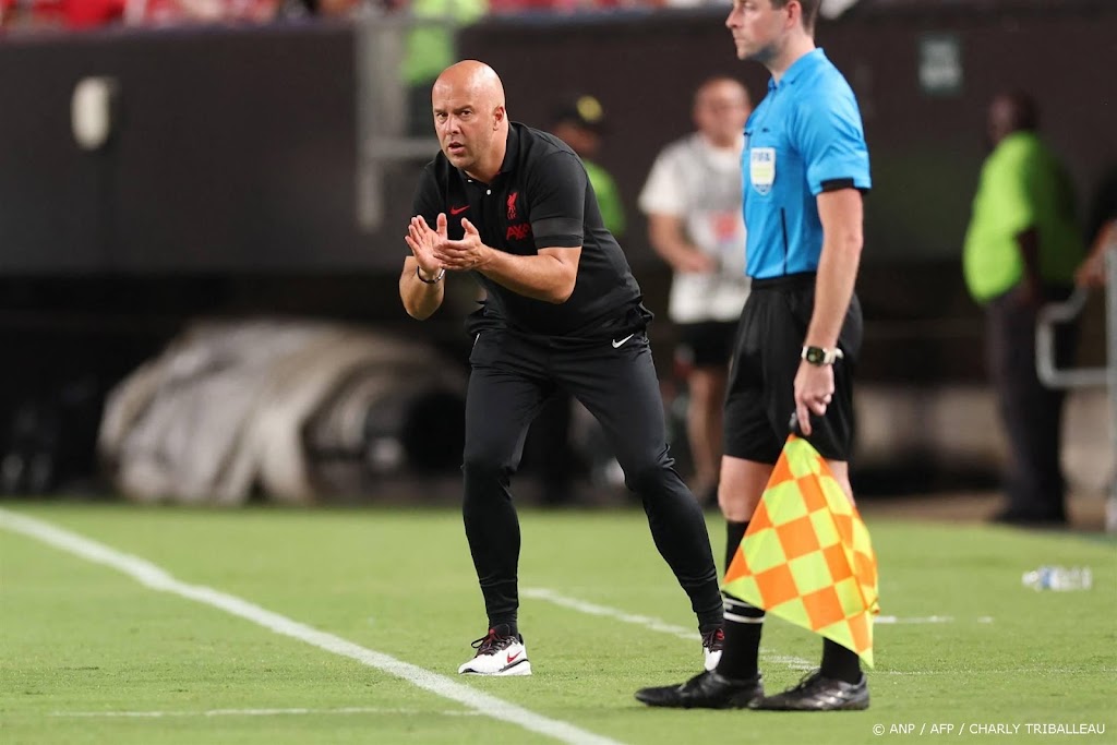 Coach Slot wint met Liverpool van Ten Hags Manchester United