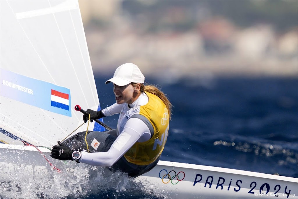 Zeilster Bouwmeester wil nog niet denken aan goud vóór medalrace 