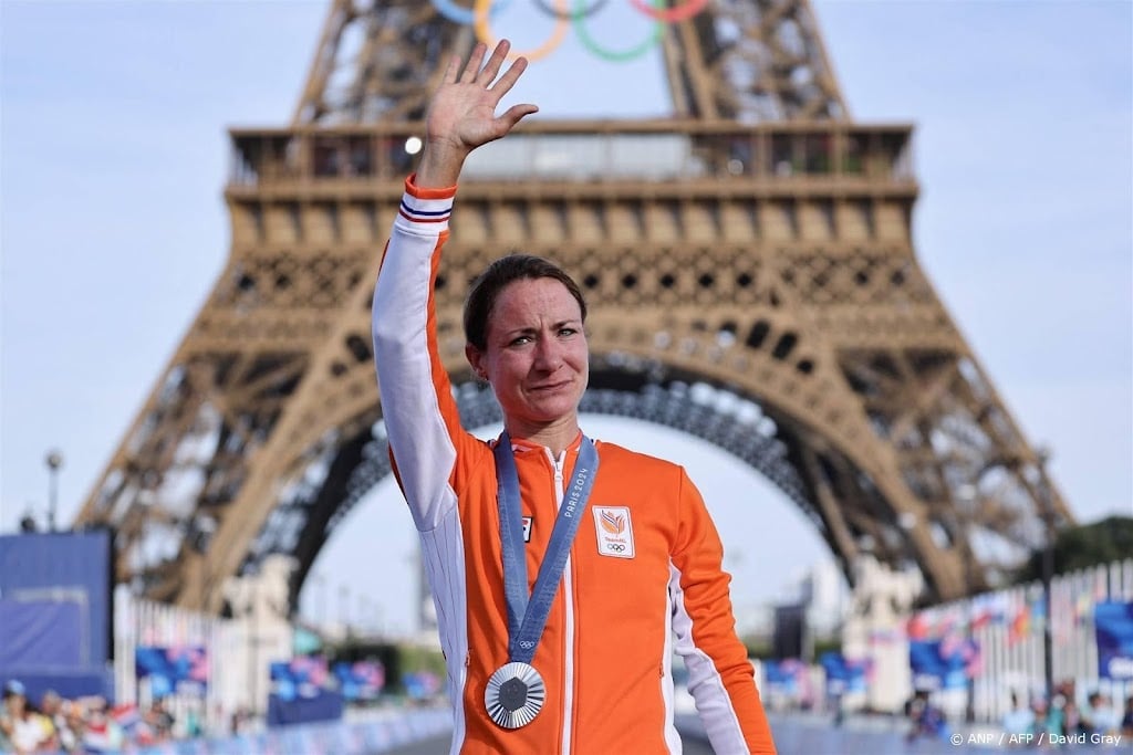 Doel was wielergoud maar ook zilver is speciaal voor Vos