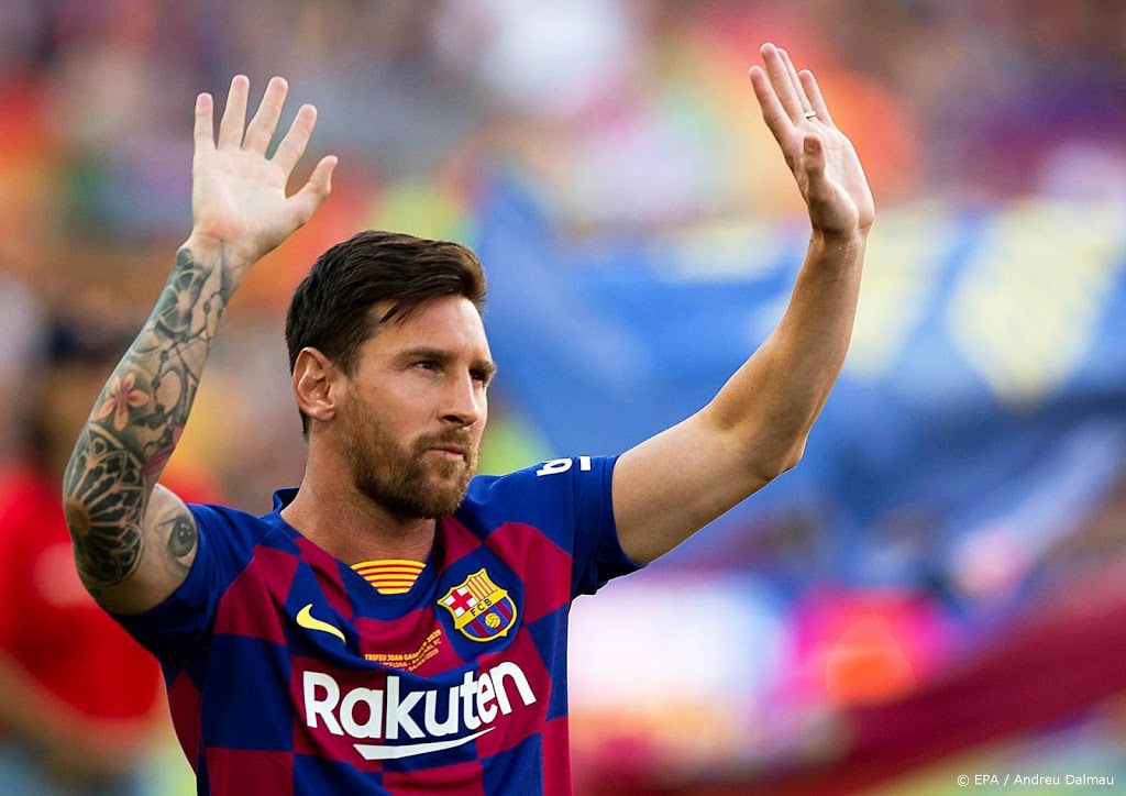 Lionel Messi blijft bij FC Barcelona voetballen
