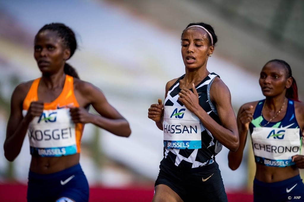 Atlete Hassan na uurrecord: mentaal heel zwaar