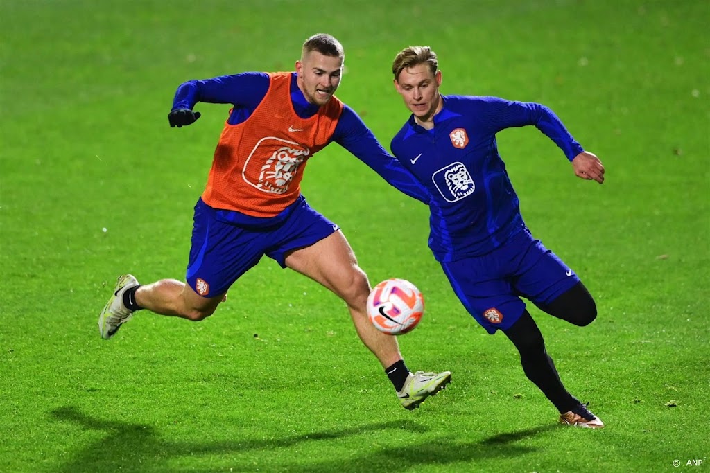 De Jong of De Ligt reserveaanvoerder, doelman nog onduidelijk