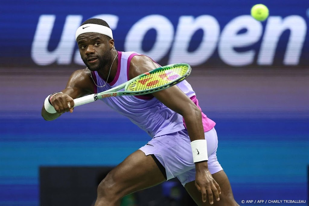 Tennisser Tiafoe voor de tweede keer in halve finale US Open