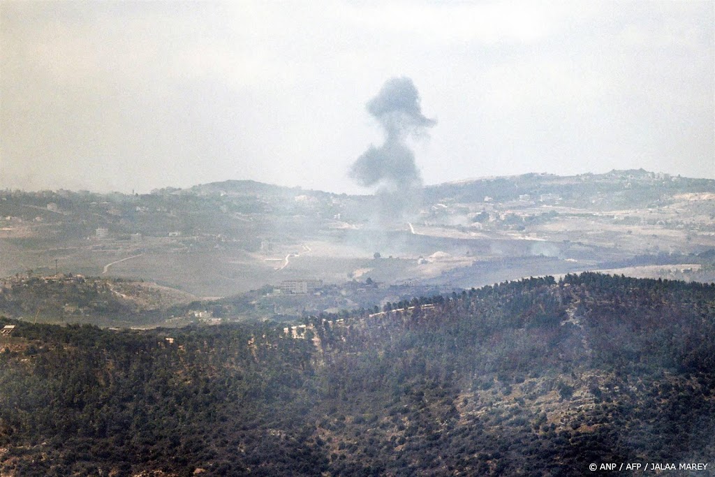 Israël schiet terug na 65 raketten van Hezbollah