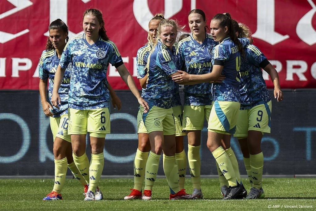 Ajax Vrouwen na verlenging verder in voorronden Champions League