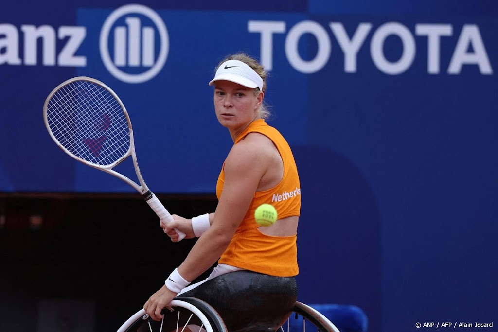Rolstoeltennisster De Groot naar finale op Paralympische Spelen