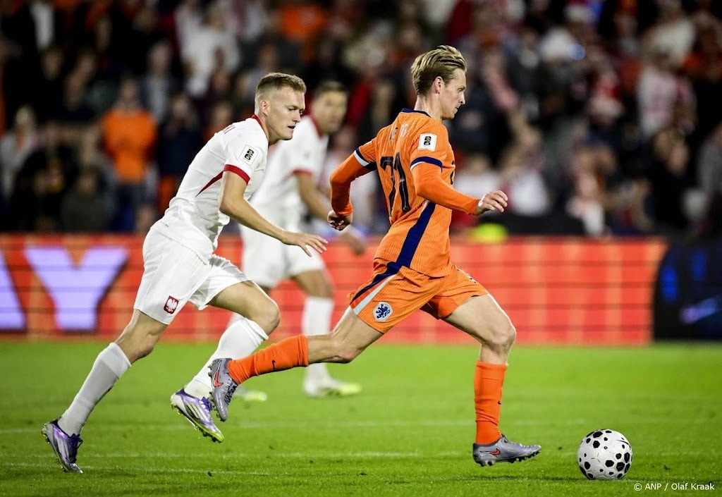 Oranje geeft in slotfase zege weg tegen Polen (1-1) in De Kuip