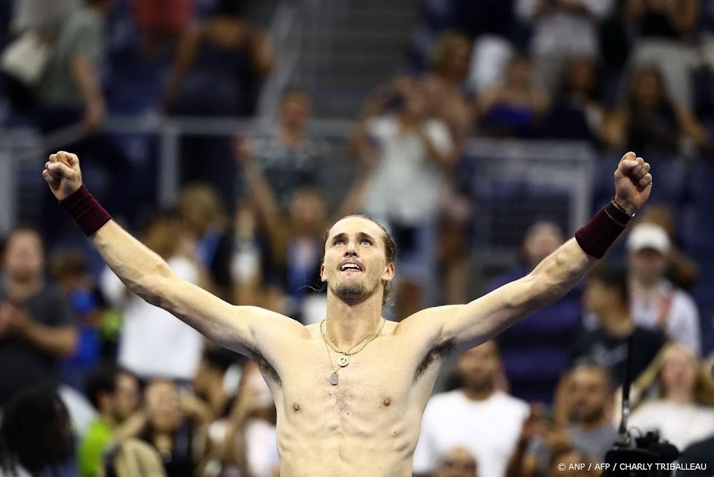 Zverev wint opnieuw na vijfsetter op US Open
