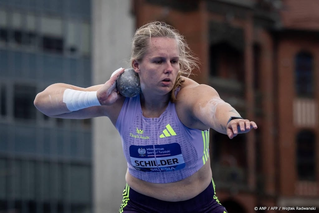 Kogelstootster Schilder derde bij finale Diamond League