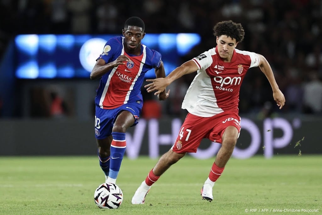 PSG verliest voor eigen publiek van AS Monaco