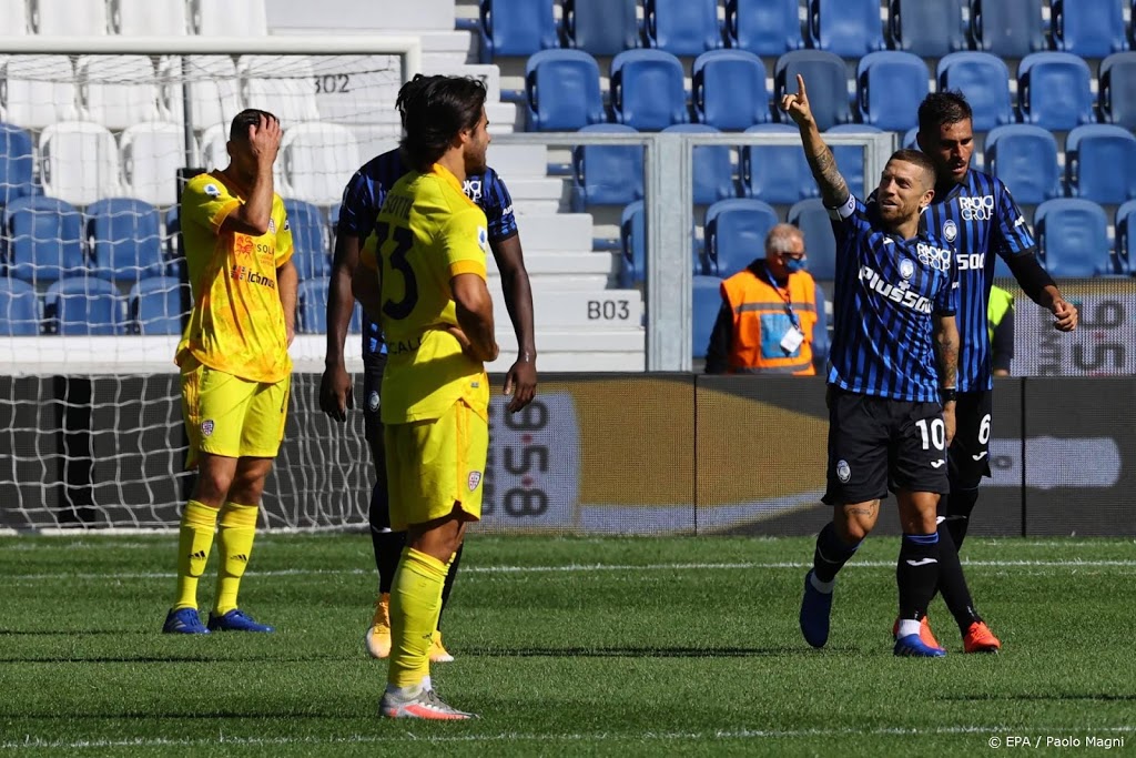 Atalanta wint opnieuw, eerste treffer Lammers