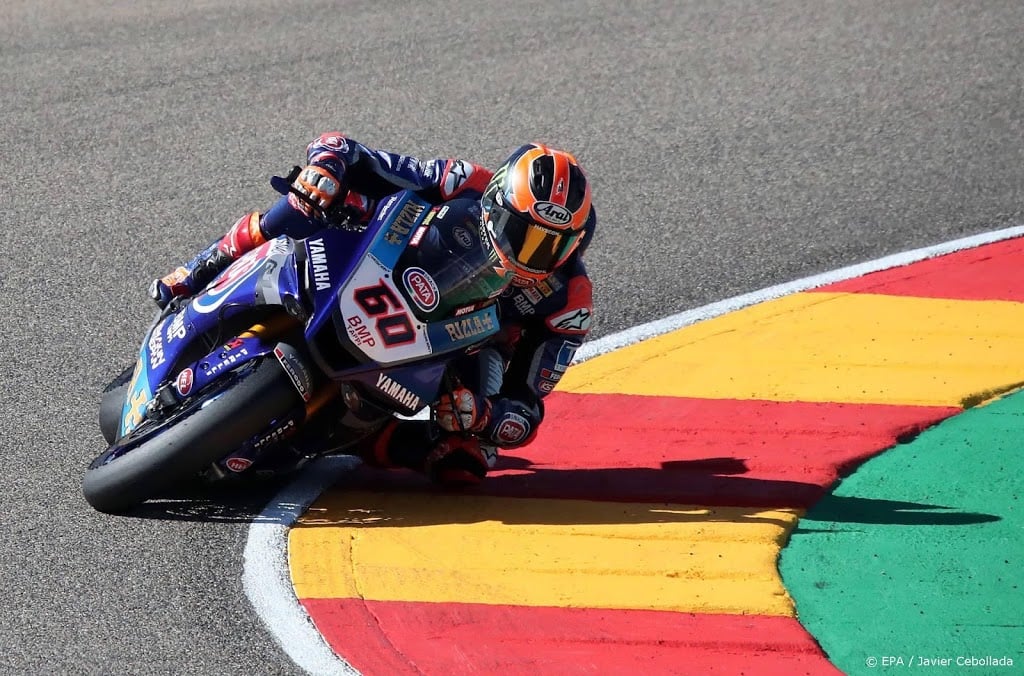 Van der Mark vijfde in race twee WK Superbike Magny-Cours
