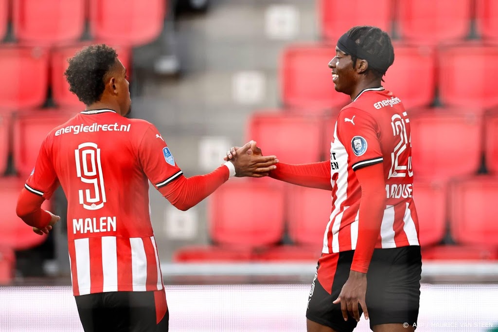 Moeizame zege PSV tegen Fortuna Sittard 
