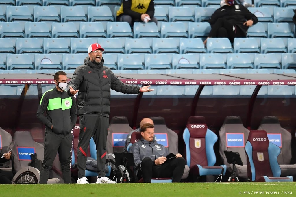 Klopp: we hebben alle fouten in één wedstrijd gestopt