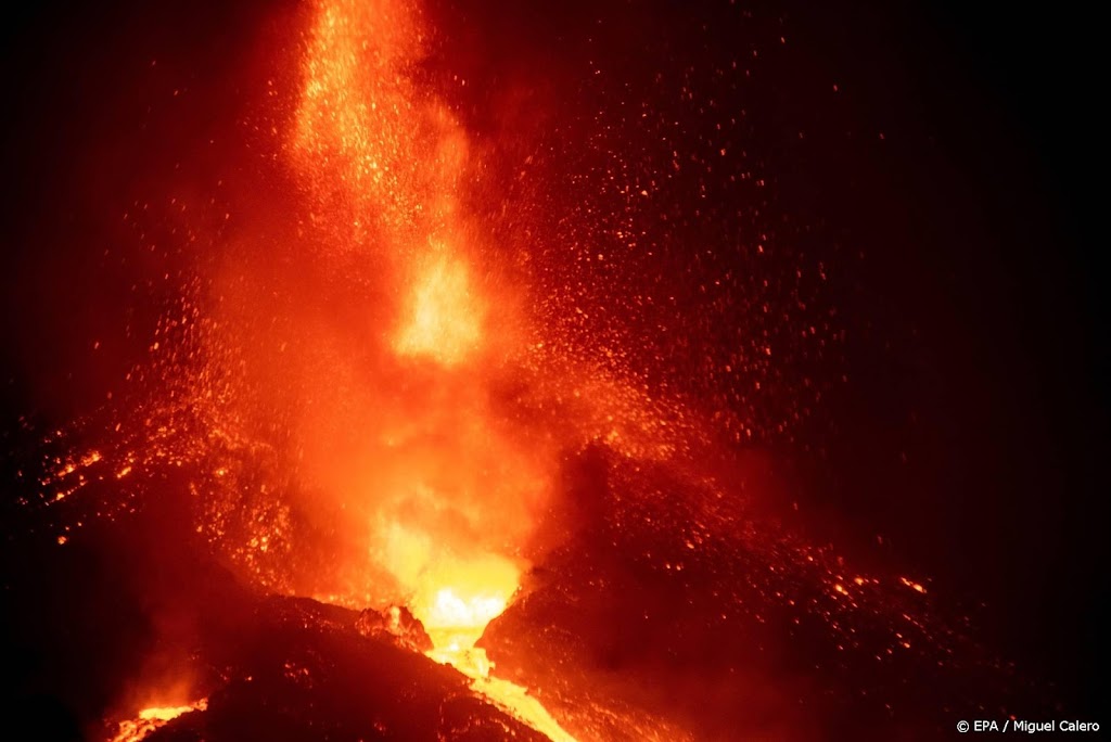 Vulkaanuitbarsting La Palma neemt in kracht toe