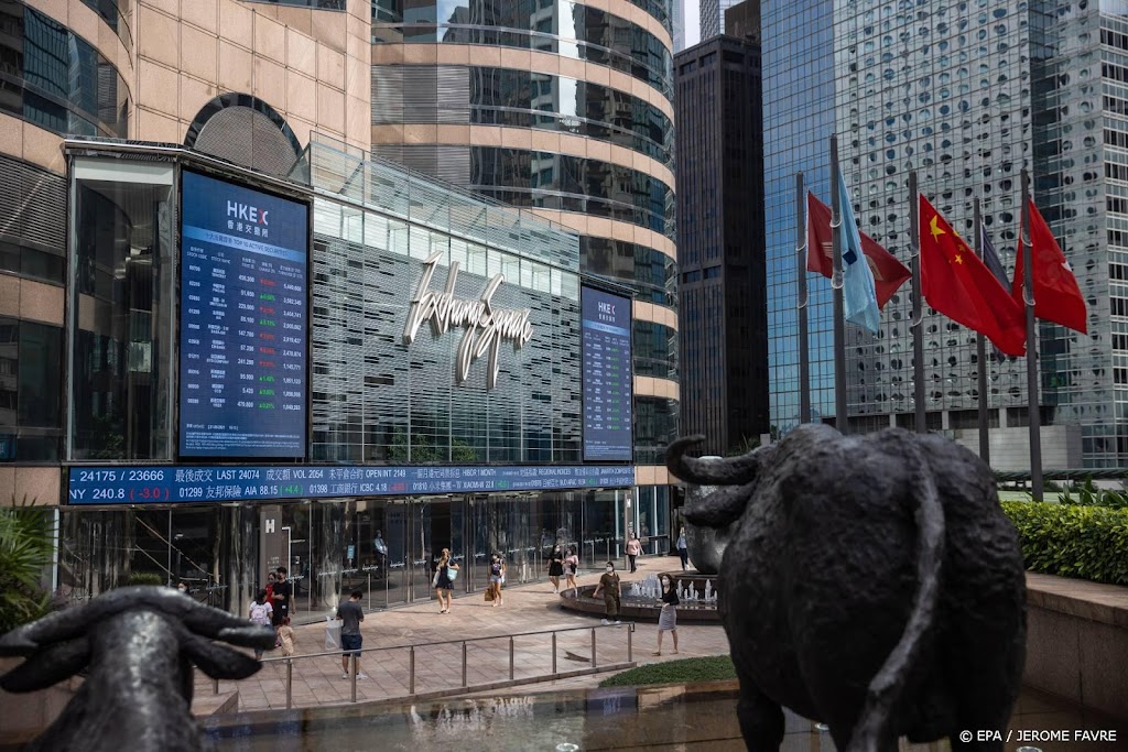Beurs Hongkong onderuit in afwachting nieuws rond Evergrande