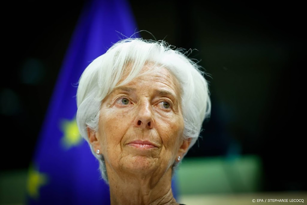 Lagarde: inflatie eurozone heeft mogelijk piek nog niet bereikt