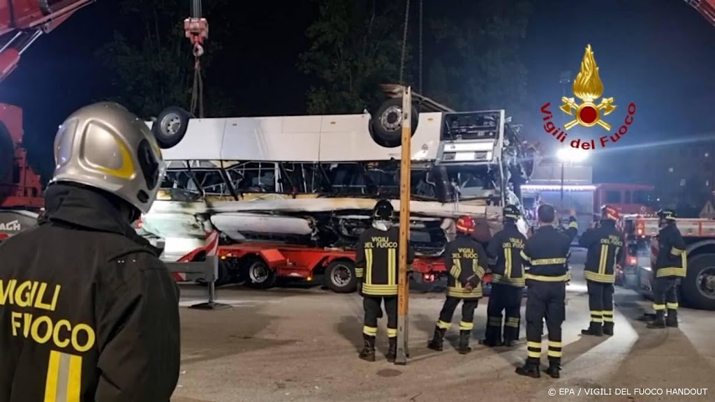 Venetië rouwt na dodelijke crash met toeristenbus