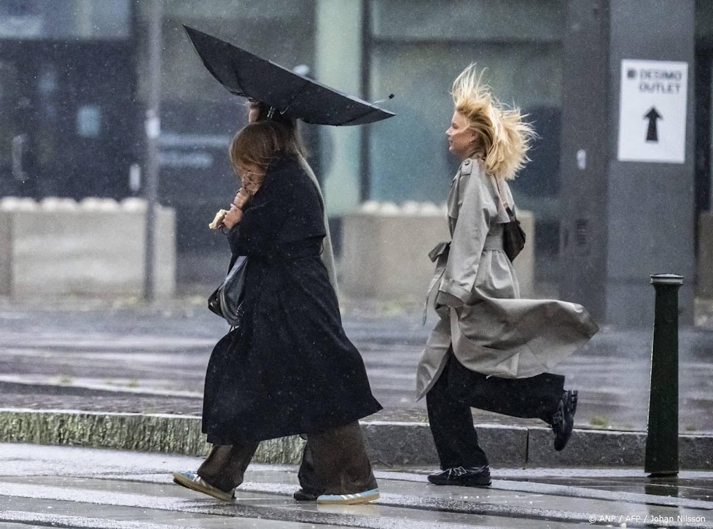 Storm Amy zorgt in buitenland voor veel overlast