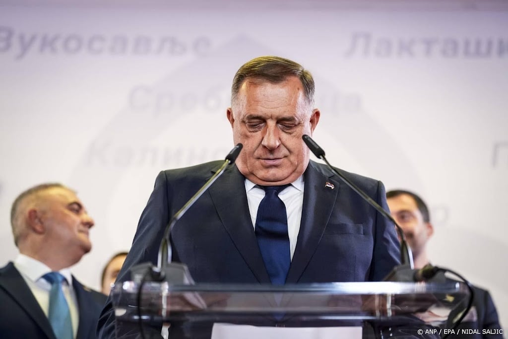 Dodik claimt winst voor zijn partij in Bosnische verkiezingen