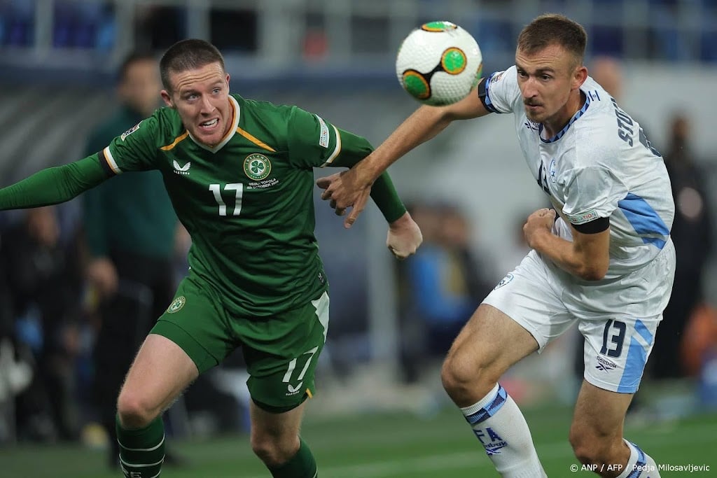 Ierland en Israël spelen gelijk in tweede deel veelbesproken duel