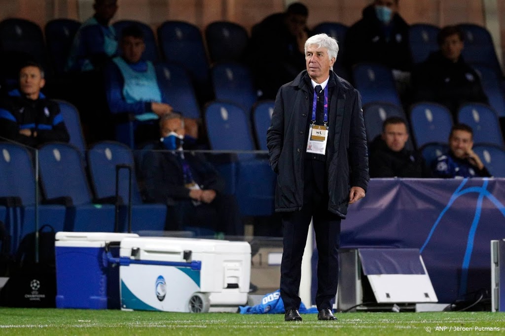 Coach Atalanta gaat speelwijze aanpassen na 0-5 tegen Liverpool 