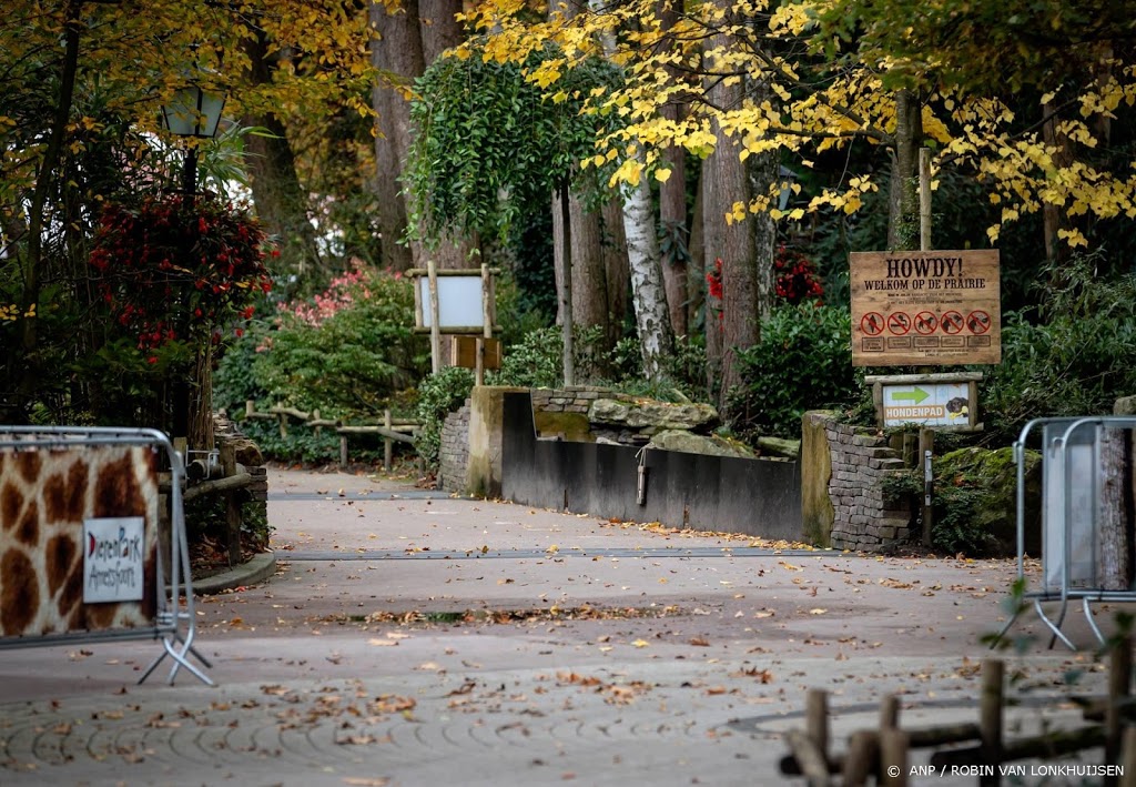 Protestactie bij Dierenpark Amersfoort na doodschieten apen